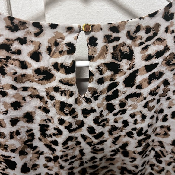 Calvin Klein Animal Print Women's Blouse - Picture 4 of 5